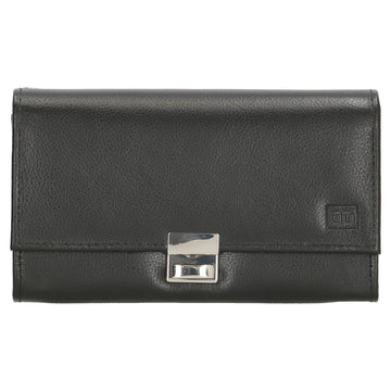 Kellnerbörse 18 x 10cm in Schwarz aus Leder - leder-accessoires.com