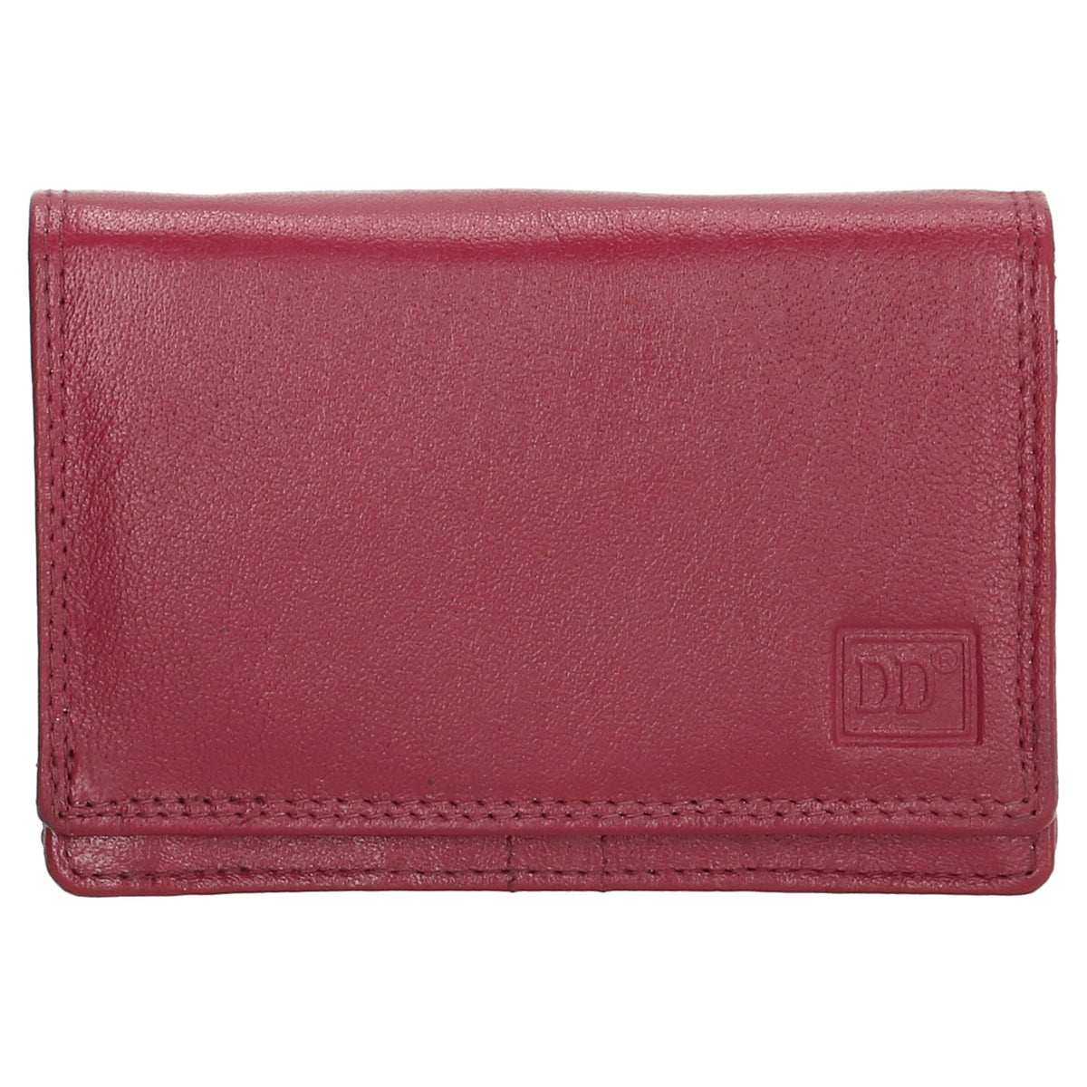 Lederbörse 13x9cm im Querformat in Pink|Fuchsia mit RFID - leder-accessoires.com