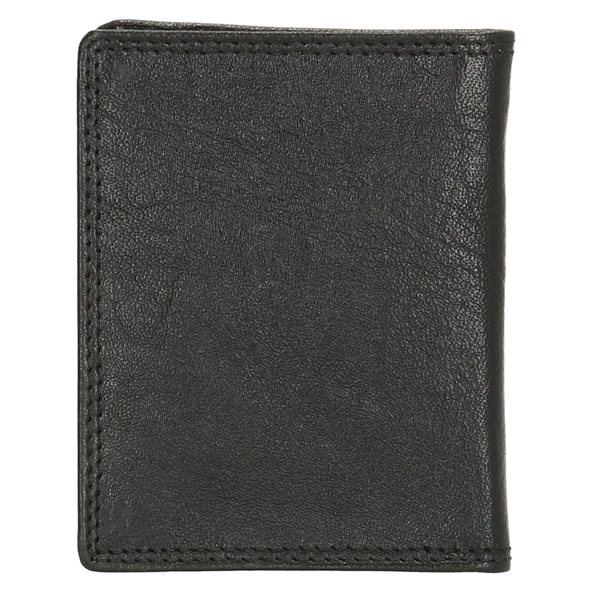 Kartenetui 8x10cm aus Leder in Schwarz - leder-accessoires.com