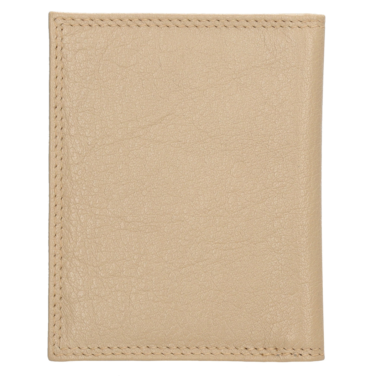 Kartenetui 8x10cm aus Leder in Helltaupe - leder-accessoires.com