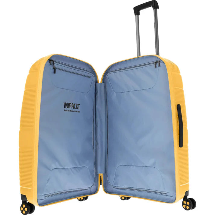 Reisetrolley Travelite Impackt 55x40x20cm in Gelb - leder-accessoires.com