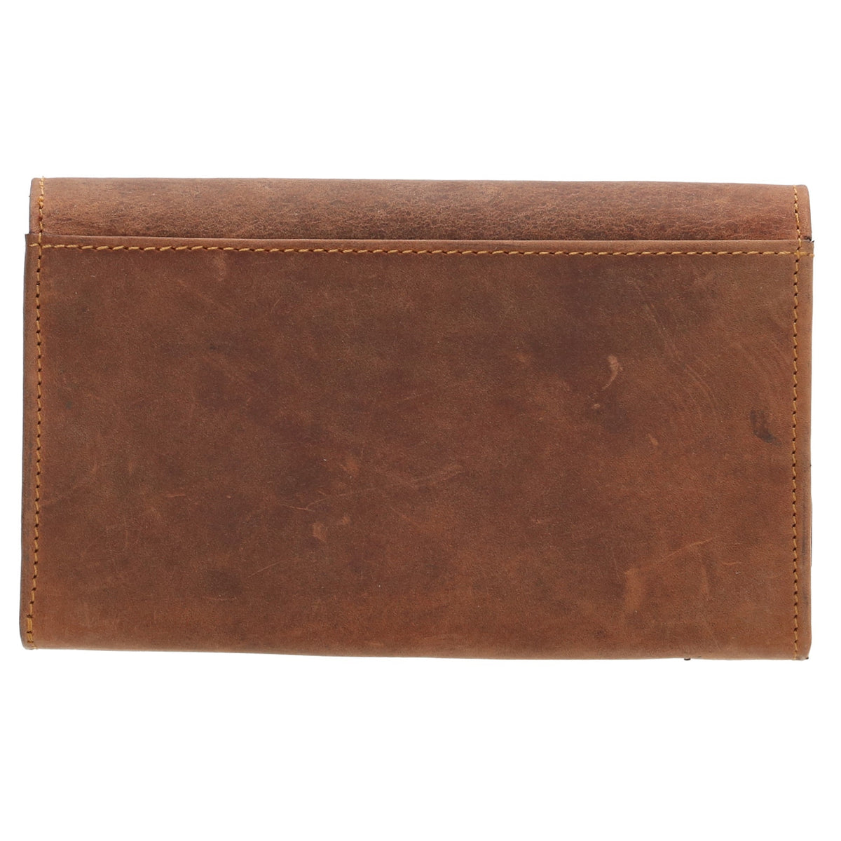 Kellnerbörse 24 x 12,5cm in Cognac aus Leder - leder-accessoires.com