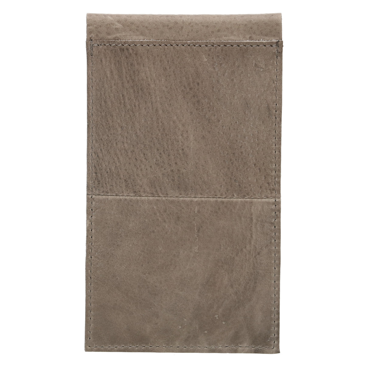 Handyhalter als Ladestation 10,5x16cm aus Leder in Grau - leder-accessoires.com