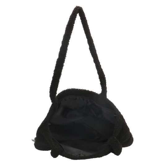 Teddyshopper 35x38cm in Schwarz - leder-accessoires.com