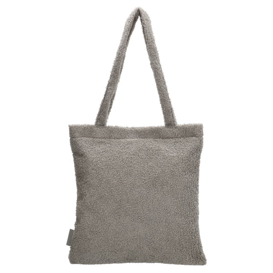 Teddyshopper 35x38cm in Grau - leder-accessoires.com