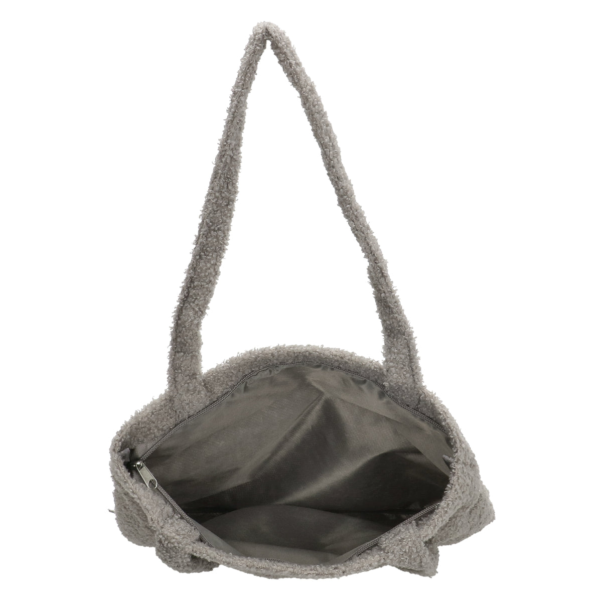 Teddyshopper 35x38cm in Grau - leder-accessoires.com