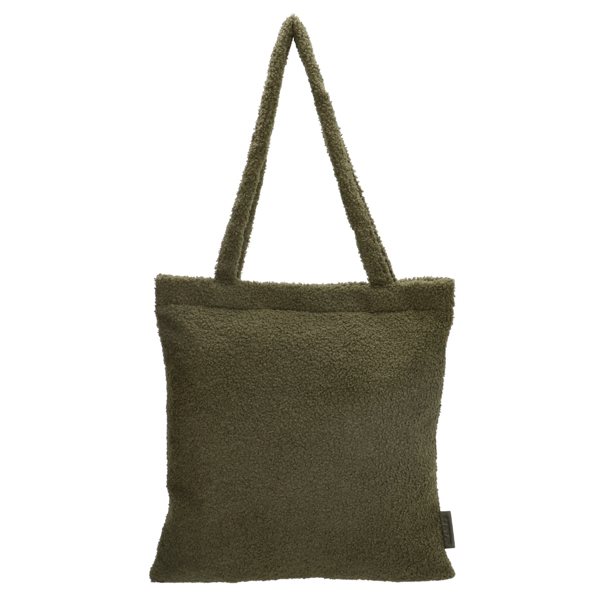 Teddyshopper 35x38cm in Olive - leder-accessoires.com