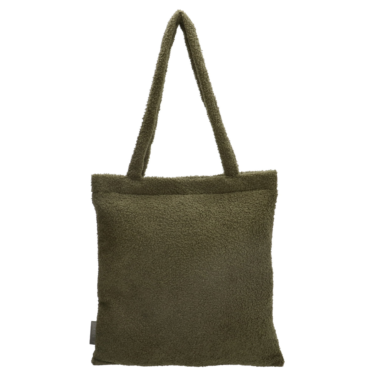 Teddyshopper 35x38cm in Olive - leder-accessoires.com