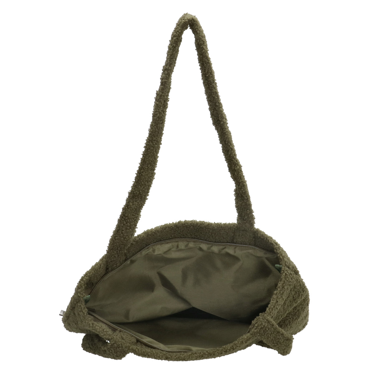 Teddyshopper 35x38cm in Olive - leder-accessoires.com