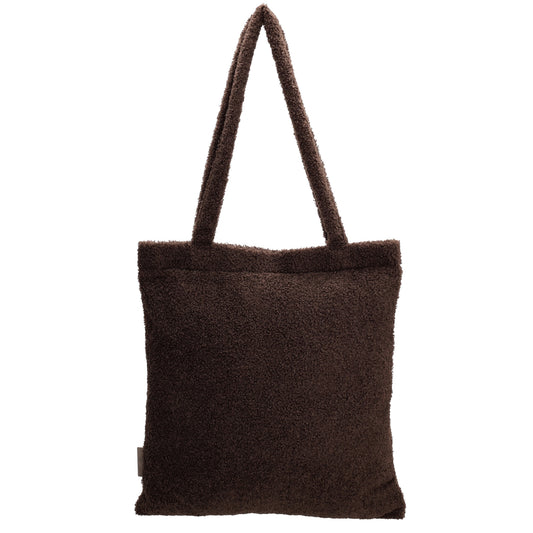 Teddyshopper 35x38cm in Dunkelbraun - leder-accessoires.com