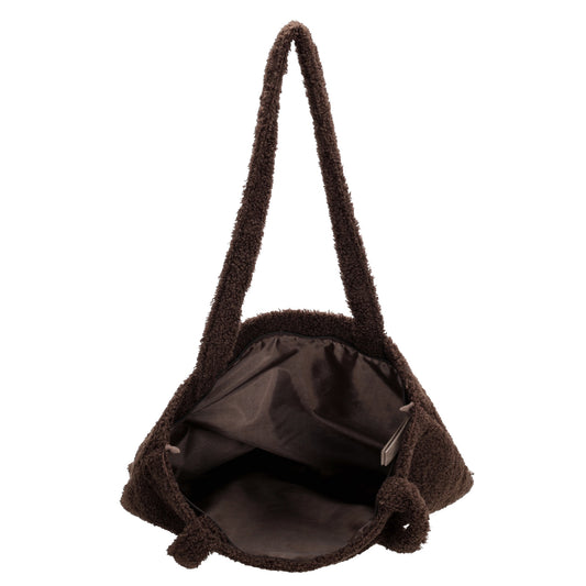 Teddyshopper 35x38cm in Dunkelbraun - leder-accessoires.com