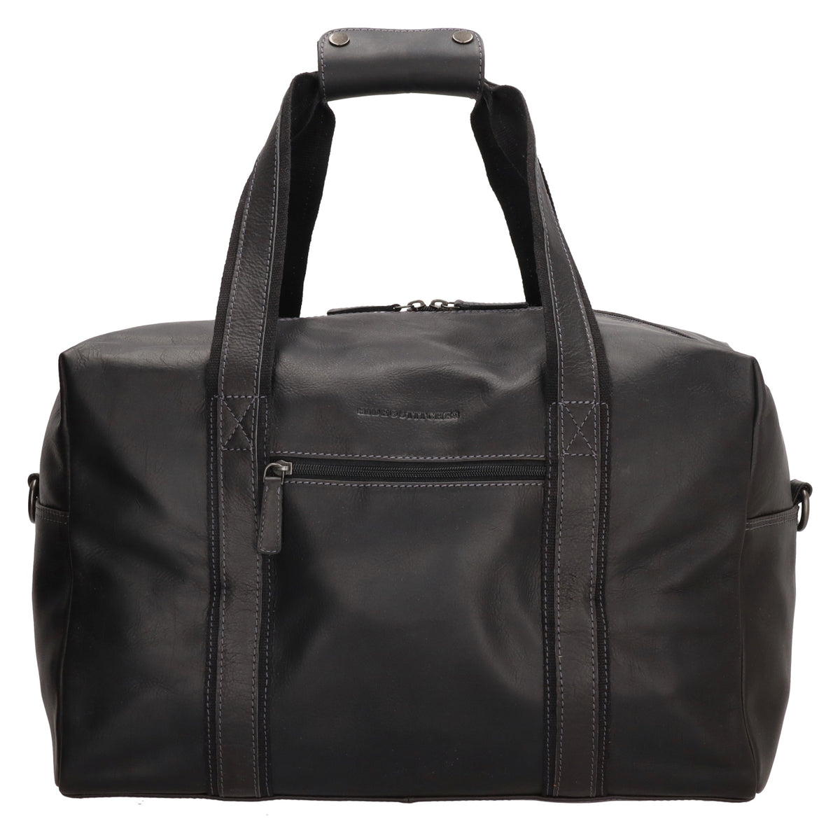 Reisetasche | Weekender 37 x 20 in Schwarz aus Leder - leder-accessoires.com