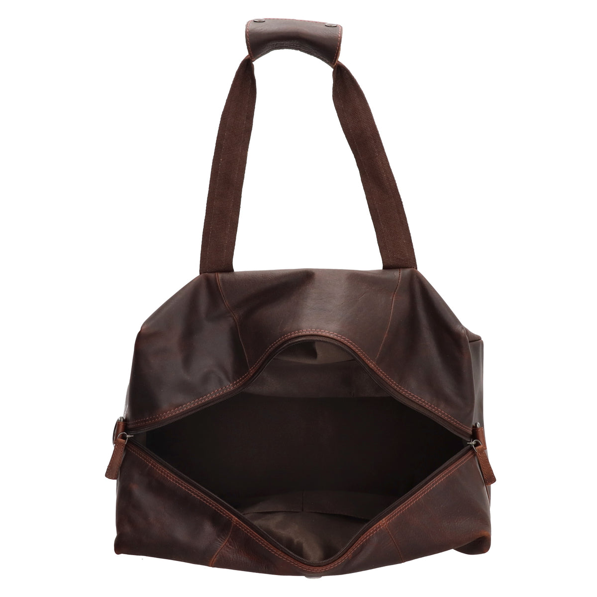 Reisetasche | Weekender 37 x 20 in Braun aus Leder - leder-accessoires.com