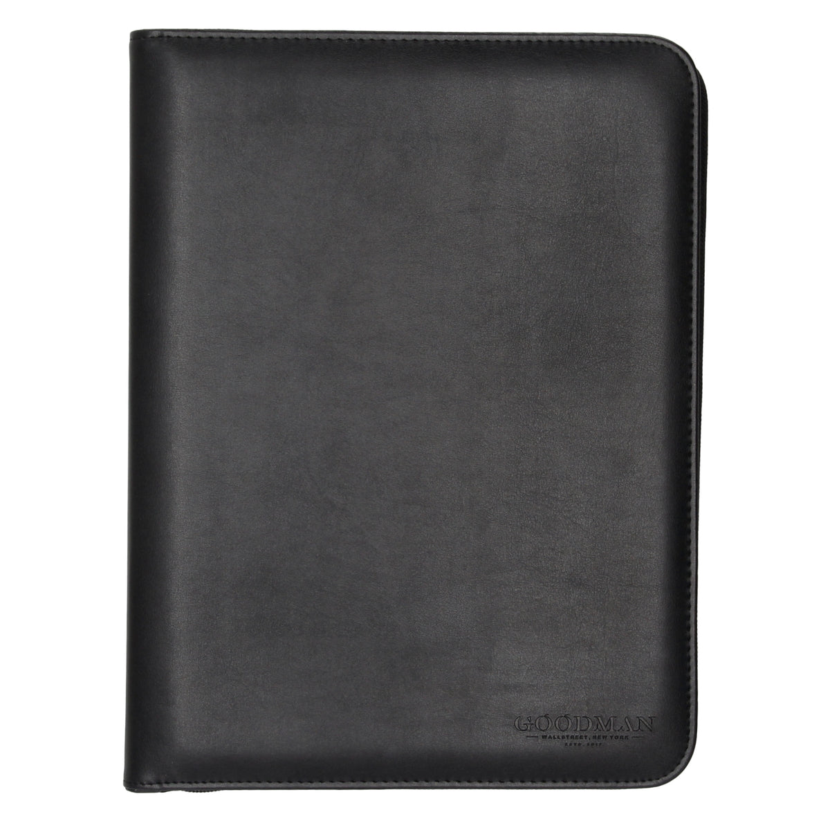 Dokumentenmappe|Organizer 27 x 35cm in Schwarz aus Leder - leder-accessoires.com