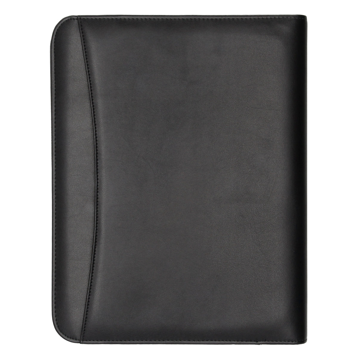 Dokumentenmappe|Organizer 27 x 35cm in Schwarz mit Metallklammer - leder-accessoires.com
