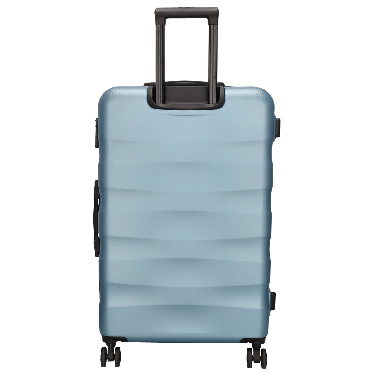 Hartschalen Kofferset in Hellblau | Ice Blue 3-teilig aus ABS - leder-accessoires.com