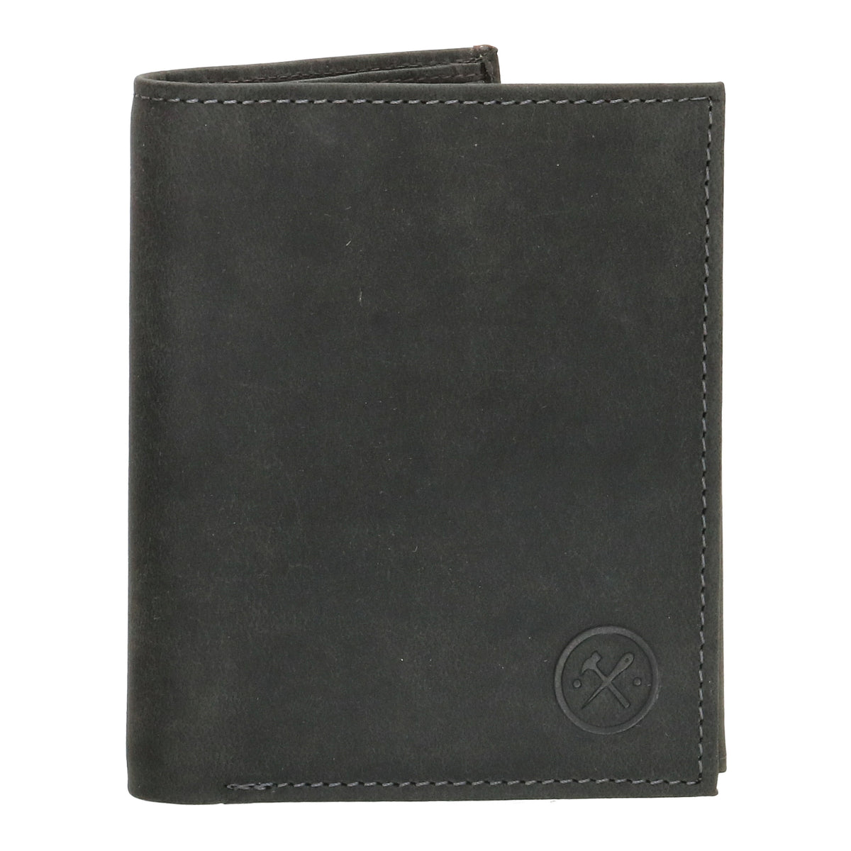 Lederbörse Hochformat 12x9xcm in Schwarz - leder-accessoires.com