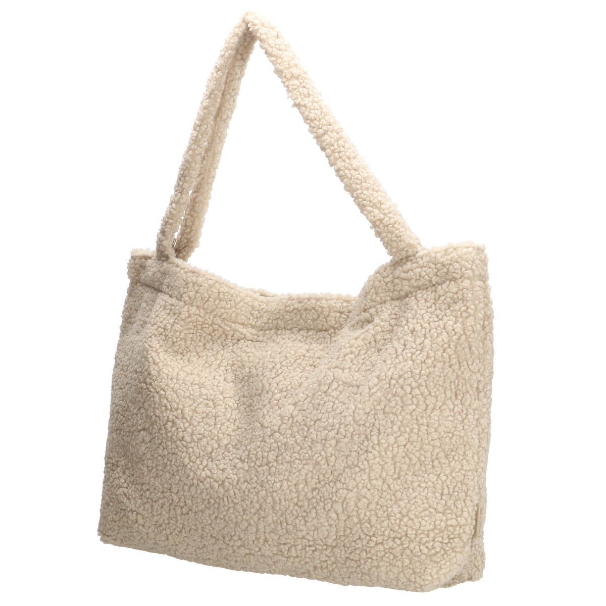 Teddyshopper 60x42cm in Beige mit Reißverschluss - leder-accessoires.com