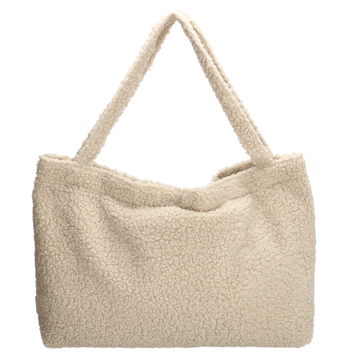 Teddyshopper 60x42cm in Beige mit Reißverschluss - leder-accessoires.com