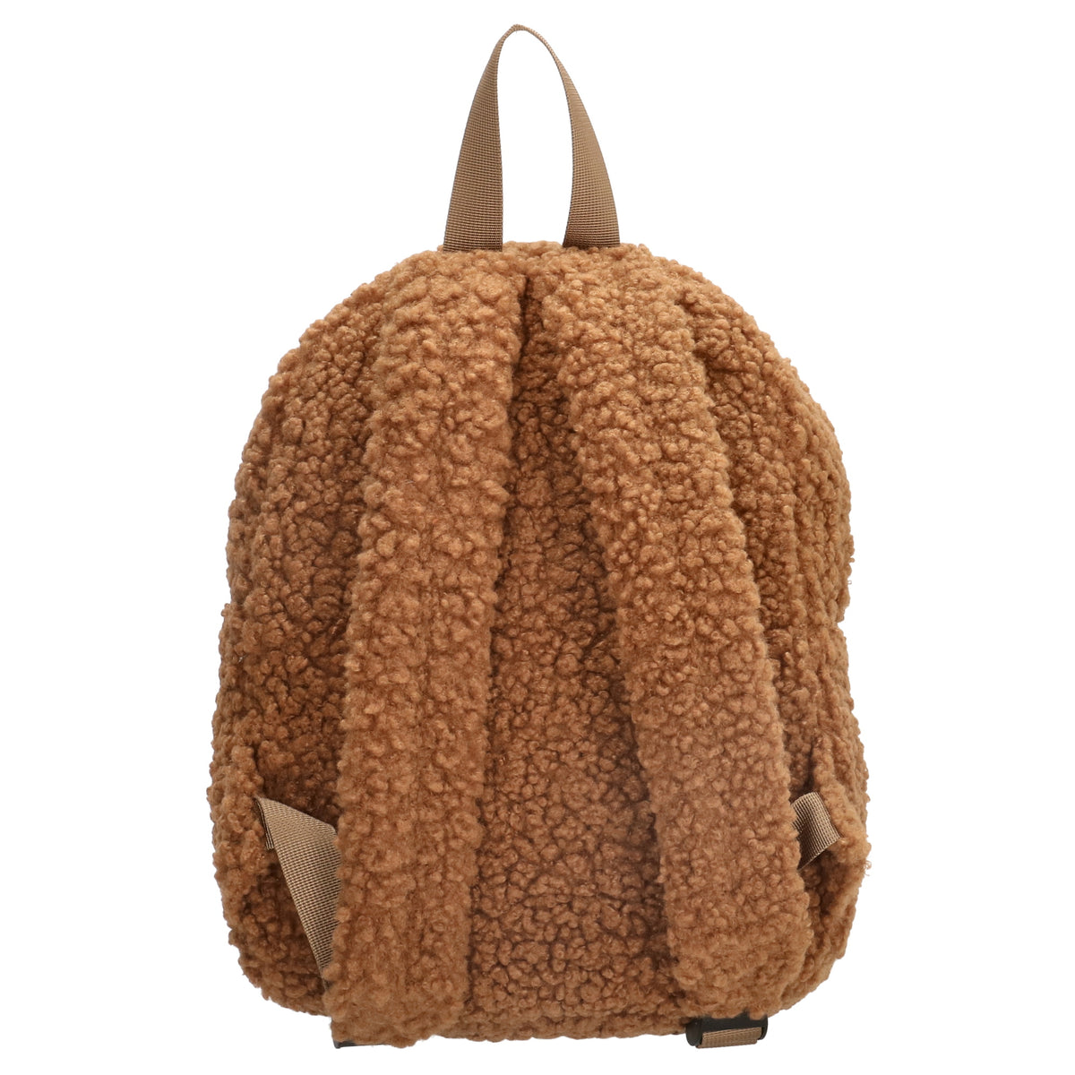 Teddyrucksack 23x31cm in Braun mit Reißverschluss - leder-accessoires.com