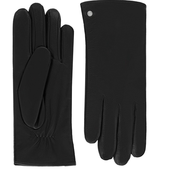 Lederhandschuhe | Haarschafleder Herren in Schwarz von Röckl - leder-accessoires.com