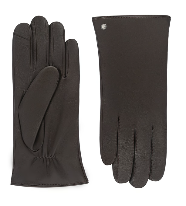 Lederhandschuhe | Haarschafleder Herren in Braun von Röckl - leder-accessoires.com