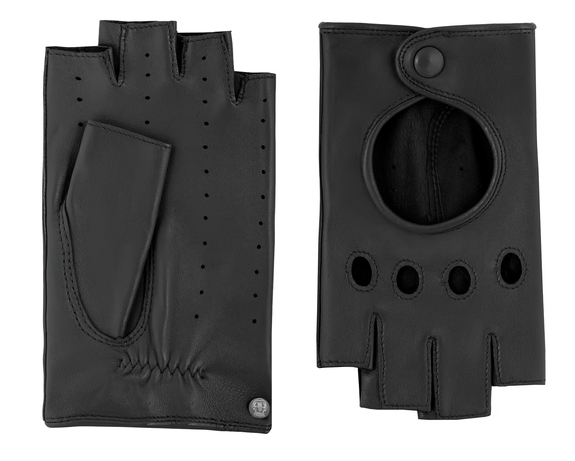 Autofahrerhandschuhe Damen in Schwarz von Röckl - leder-accessoires.com