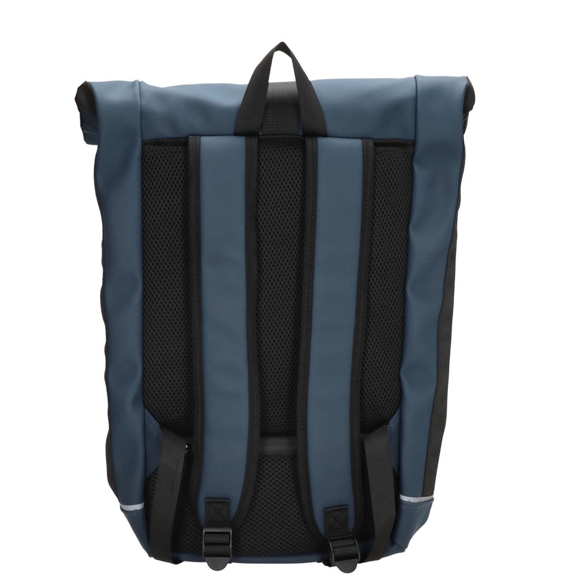 Rolltoprucksack 40x56cm in Dunkelblau mit Klickverschluss - leder-accessoires.com
