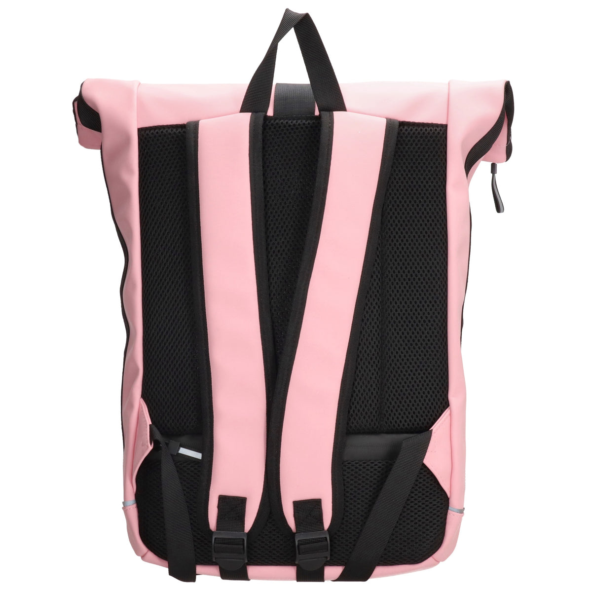 Rolltoprucksack 40x56cm in Rosa mit Klickverschluss - leder-accessoires.com