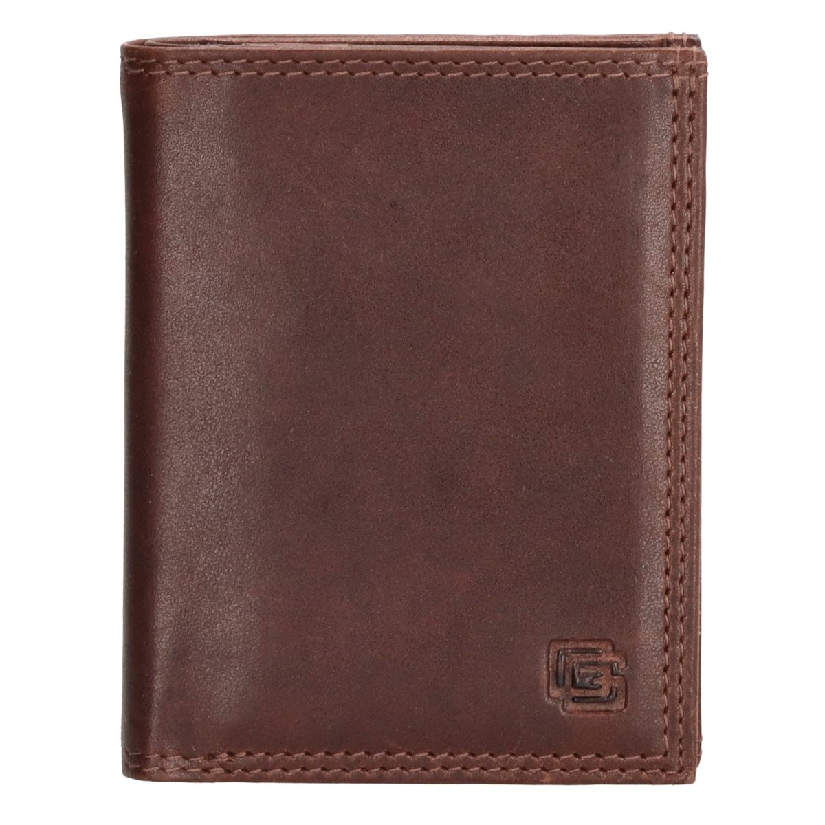 Lederbörse Hochformat 10x8xcm in Braun - leder-accessoires.com