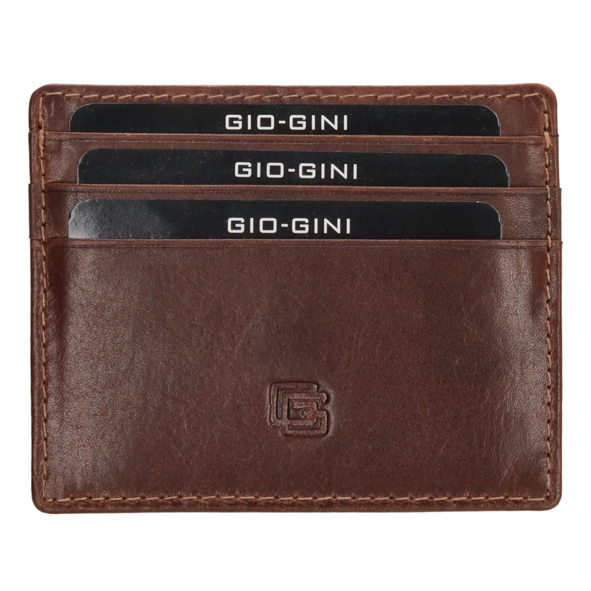 Kartenetui 10x8cm in Braun - leder-accessoires.com