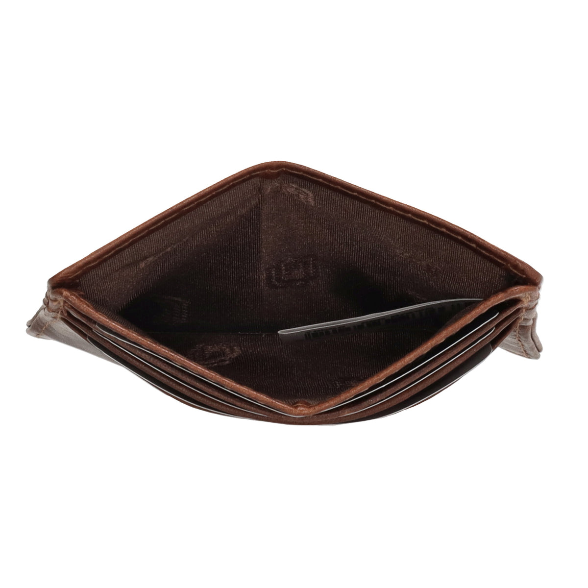 Kartenetui 10x8cm in Braun - leder-accessoires.com
