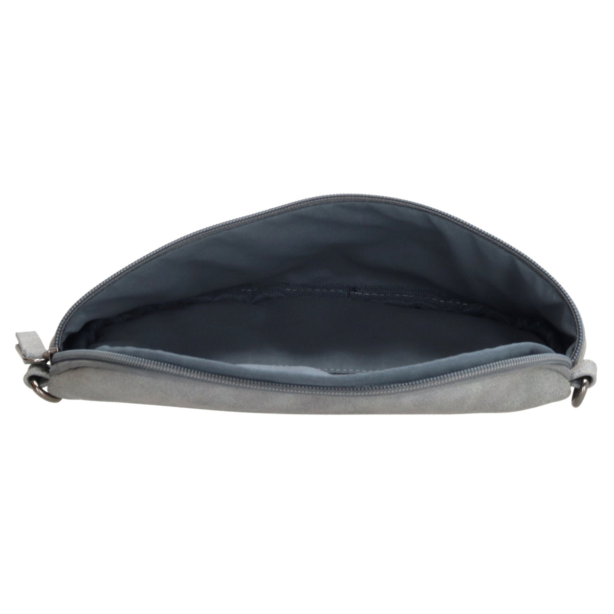 Bodybag 25 x 17cm in marmorierter Optik Hellblau - leder-accessoires.com