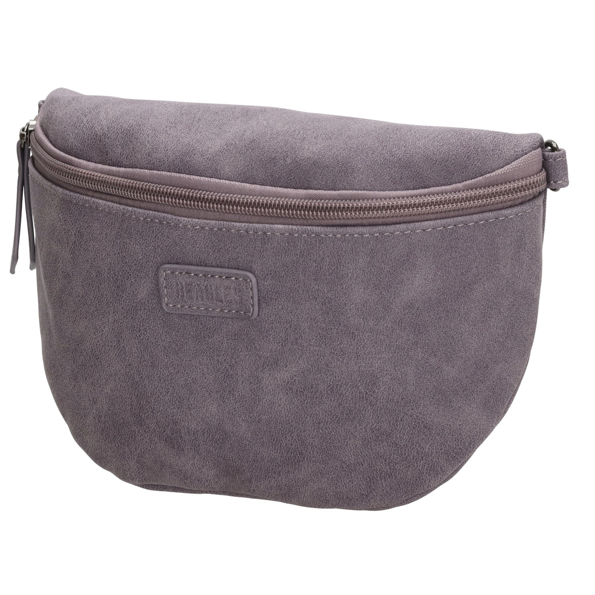 Bodybag 25 x 17cm in marmorierter Optik Lila - leder-accessoires.com