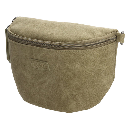 Bodybag 25 x 17cm in marmorierter Optik Hellgrün - leder-accessoires.com