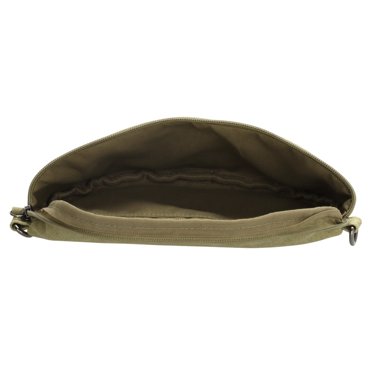 Bodybag 25 x 17cm in marmorierter Optik Hellgrün - leder-accessoires.com