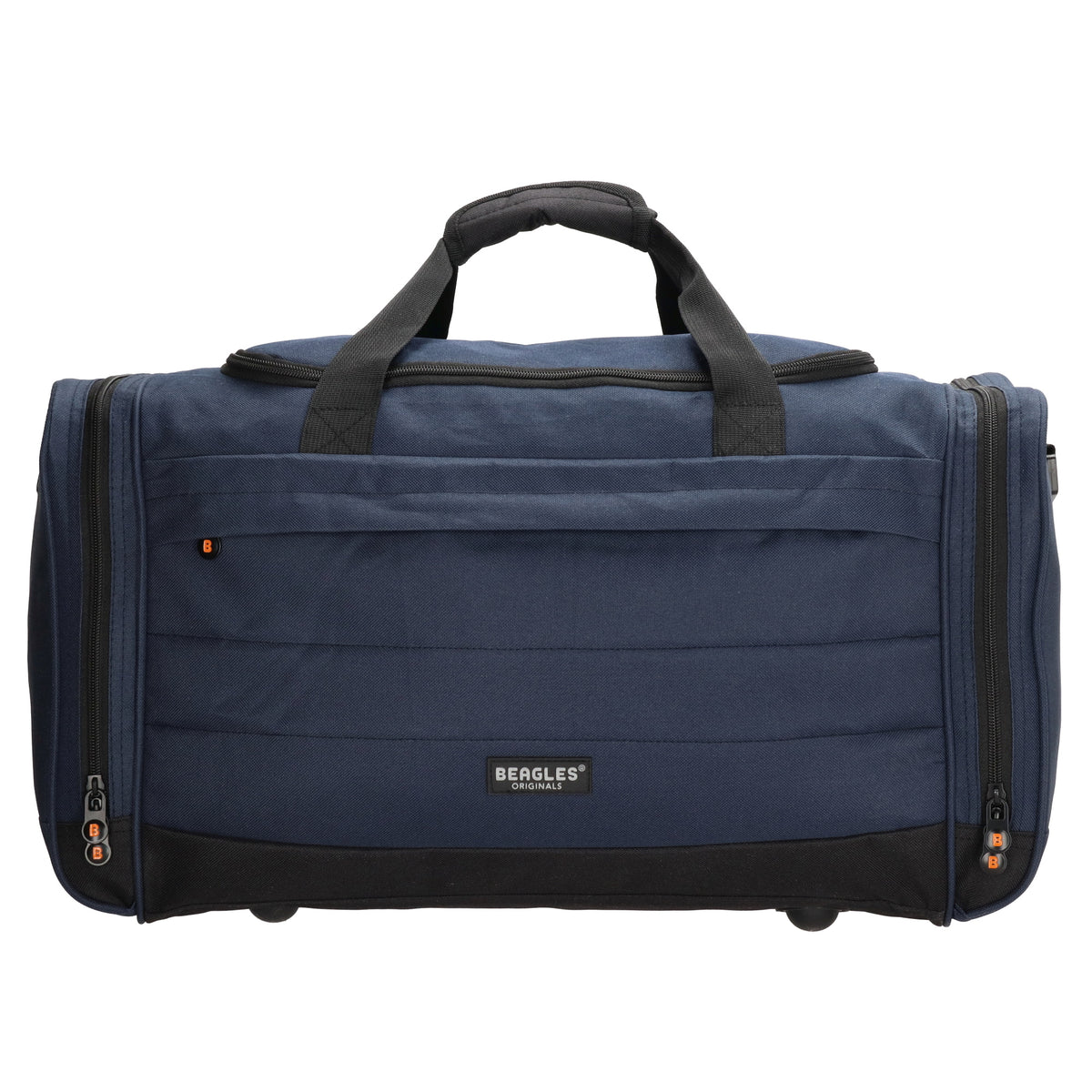Reisetasche 55 x 30cm in Blau mit Seitentaschen - leder-accessoires.com