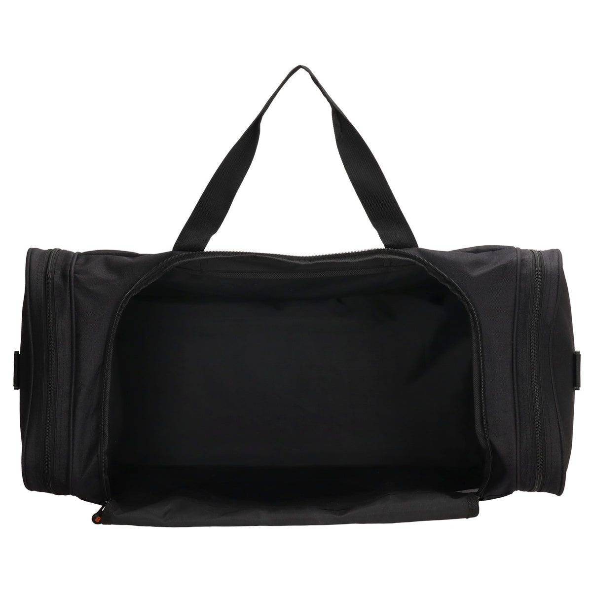 Reisetasche 65 x 34cm in Schwarz mit Seitentaschen - leder-accessoires.com