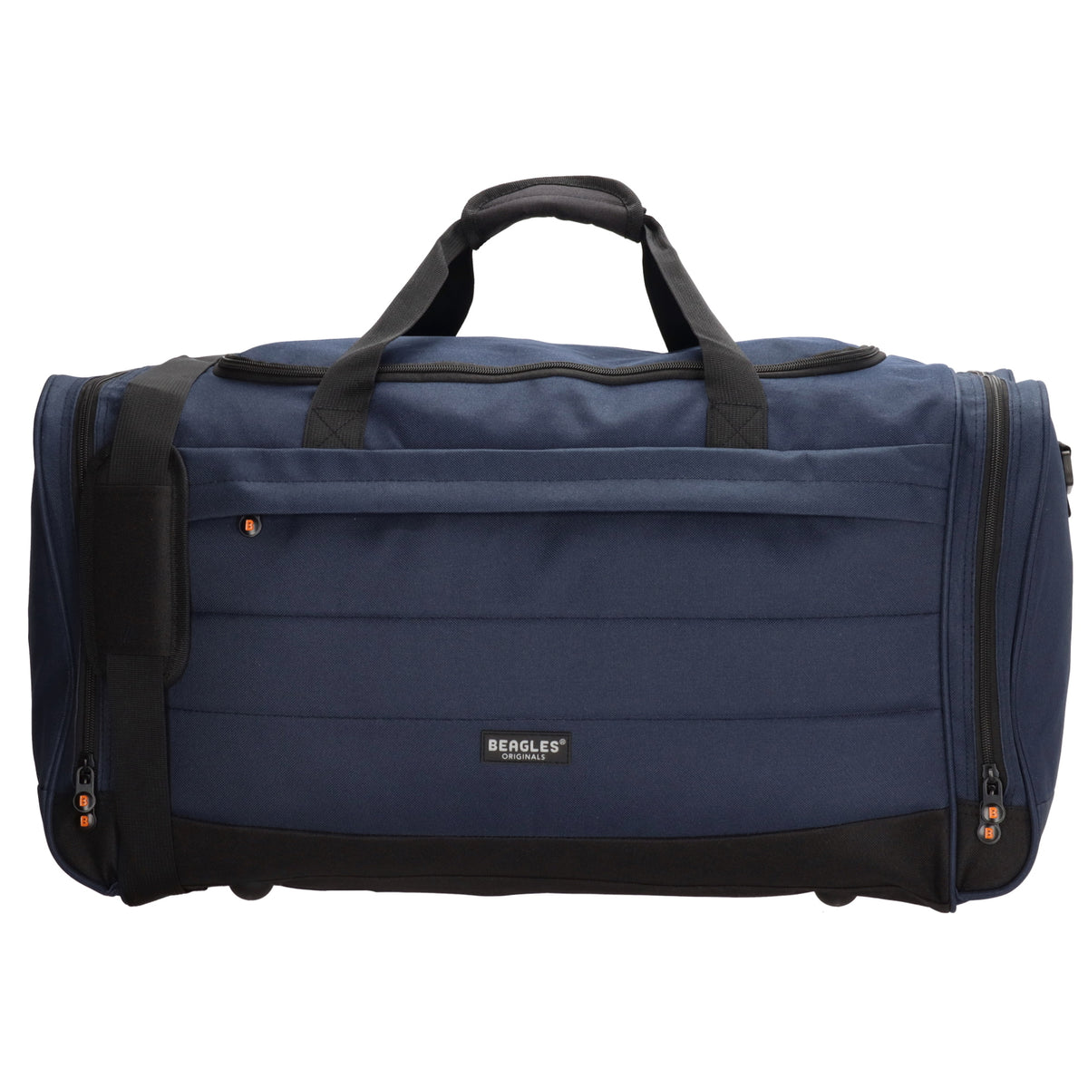 Reisetasche 65 x 34cm in Blau mit Seitentaschen - leder-accessoires.com