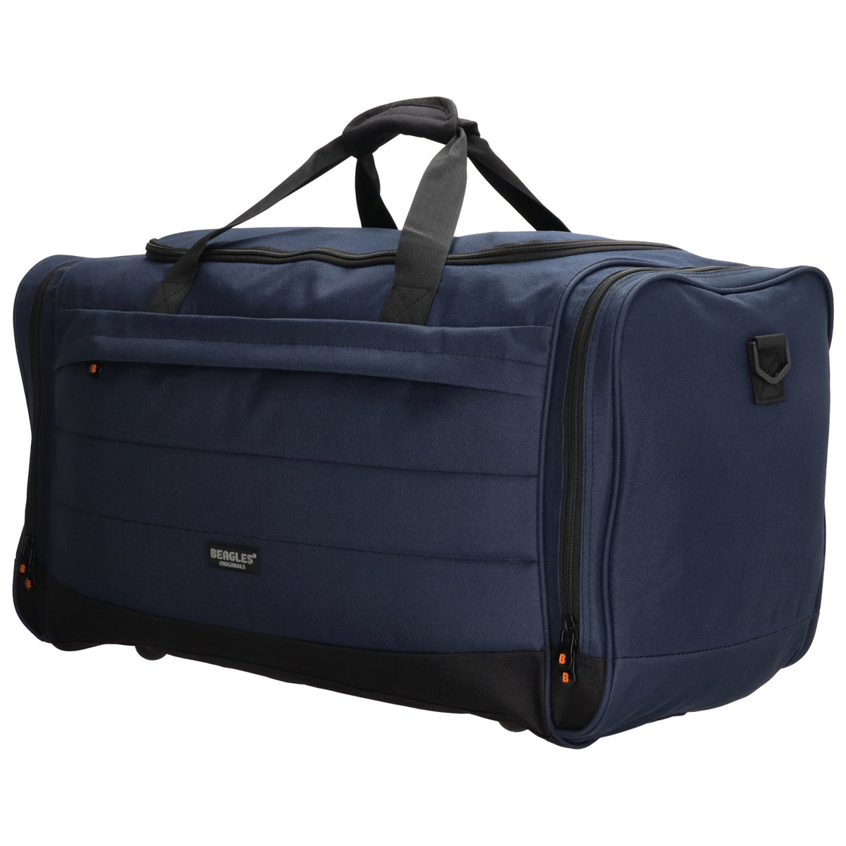 Reisetasche 65 x 34cm in Blau mit Seitentaschen - leder-accessoires.com