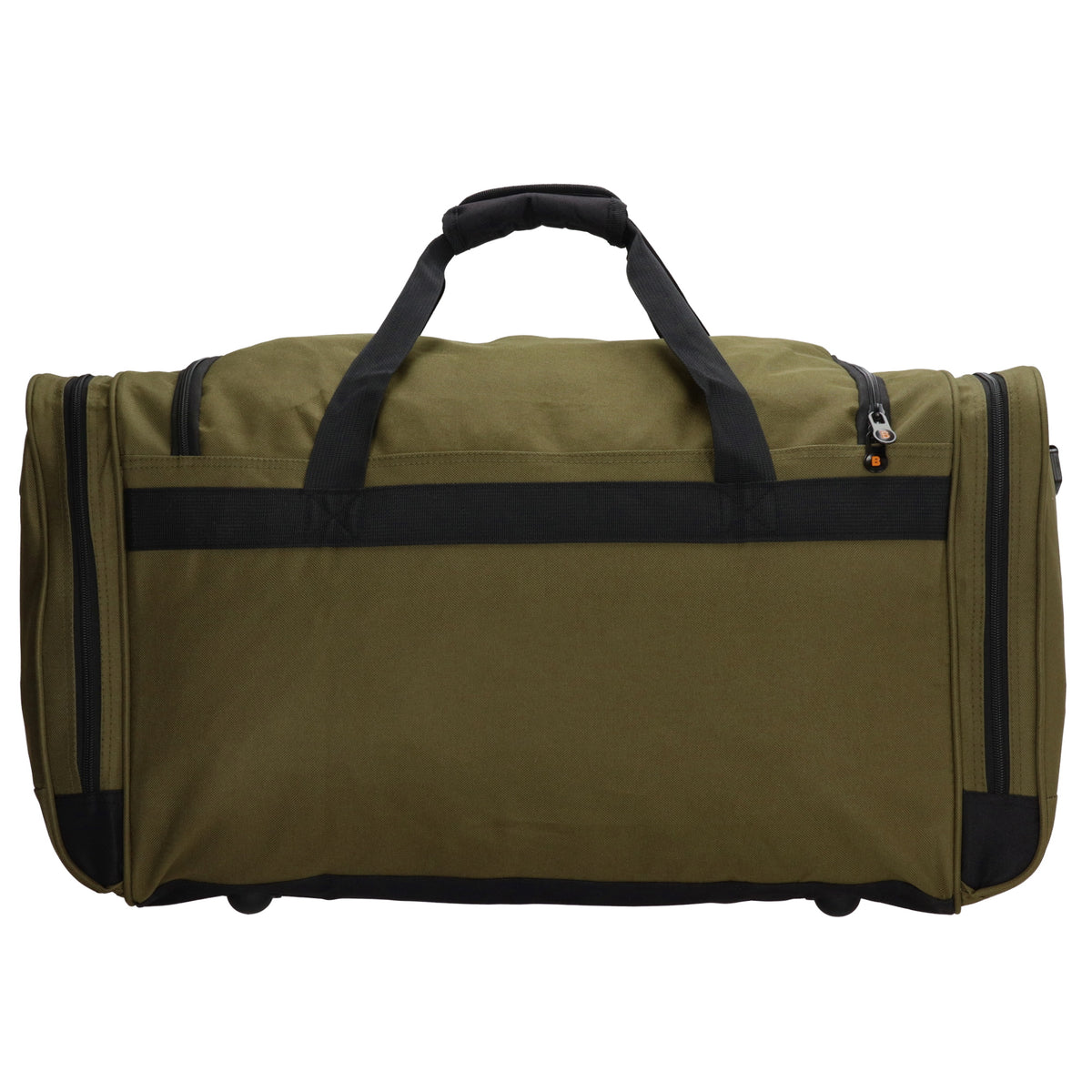 Reisetasche 65 x 34cm in Olivgrün mit Seitentaschen - leder-accessoires.com