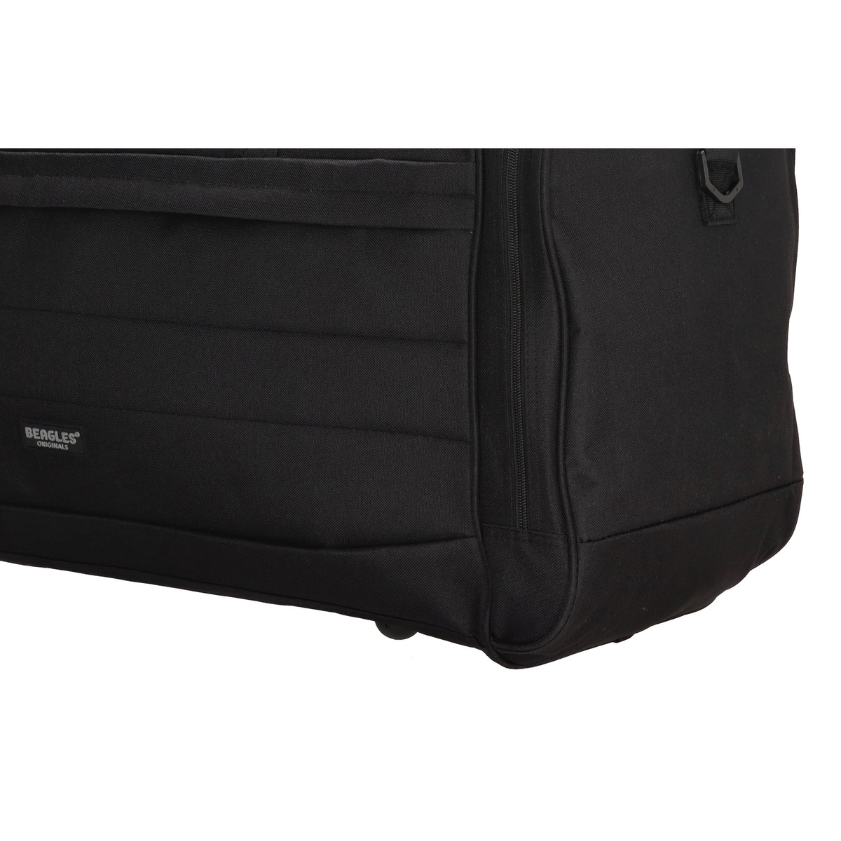 Reisetasche 75 x 35cm in Schwarz mit Seitentaschen - leder-accessoires.com