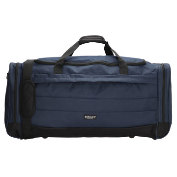 Reisetasche 75 x 35cm in Blau mit Seitentaschen - leder-accessoires.com