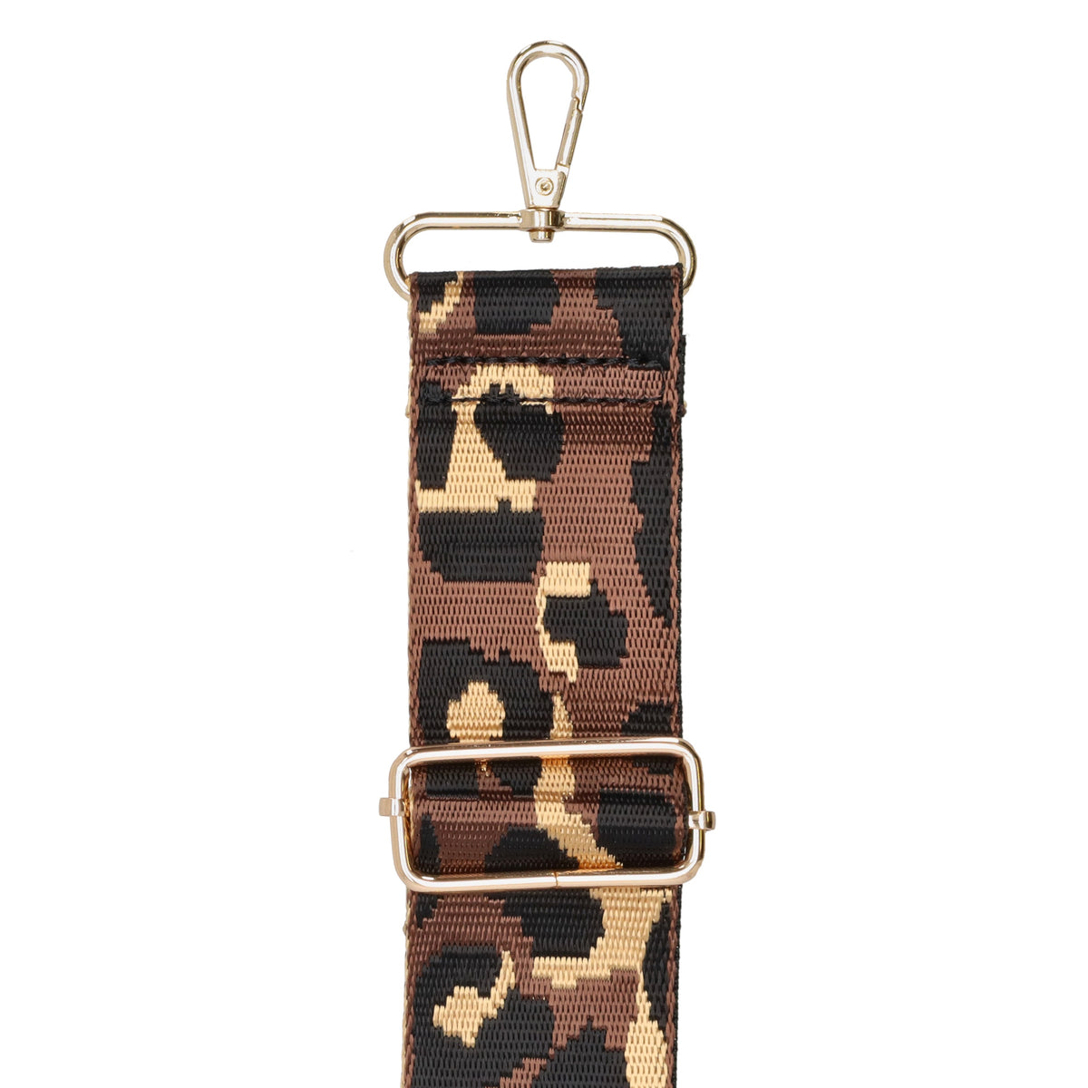 Taschenriemen|Wechselriemen 140cm in Braun|Beige|Schwarz im Leo-Muster - leder-accessoires.com