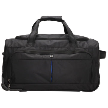 Trolleyreisetasche 55x 29cm in Schwarz - leder-accessoires.com
