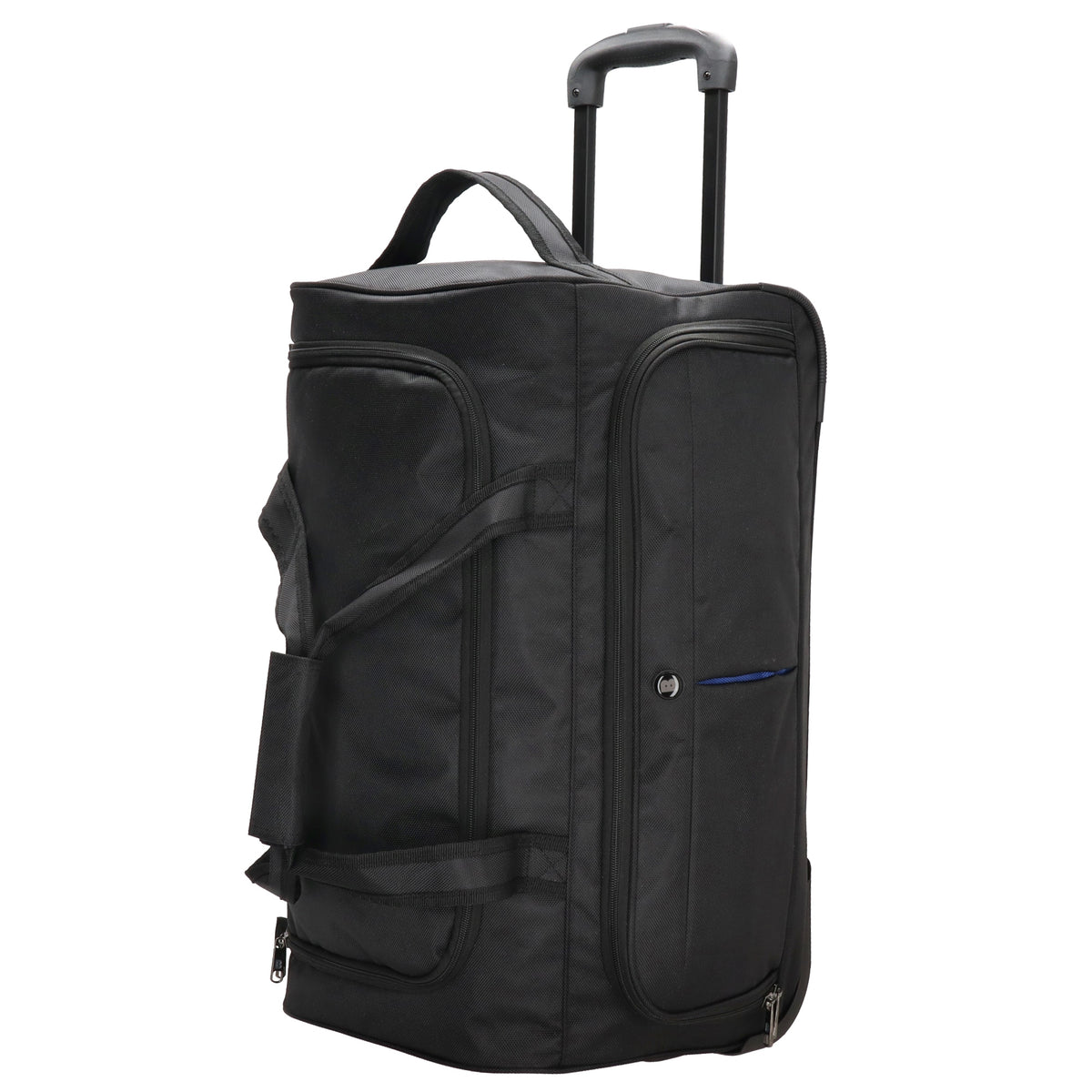 Trolleyreisetasche 55x 29cm in Schwarz - leder-accessoires.com