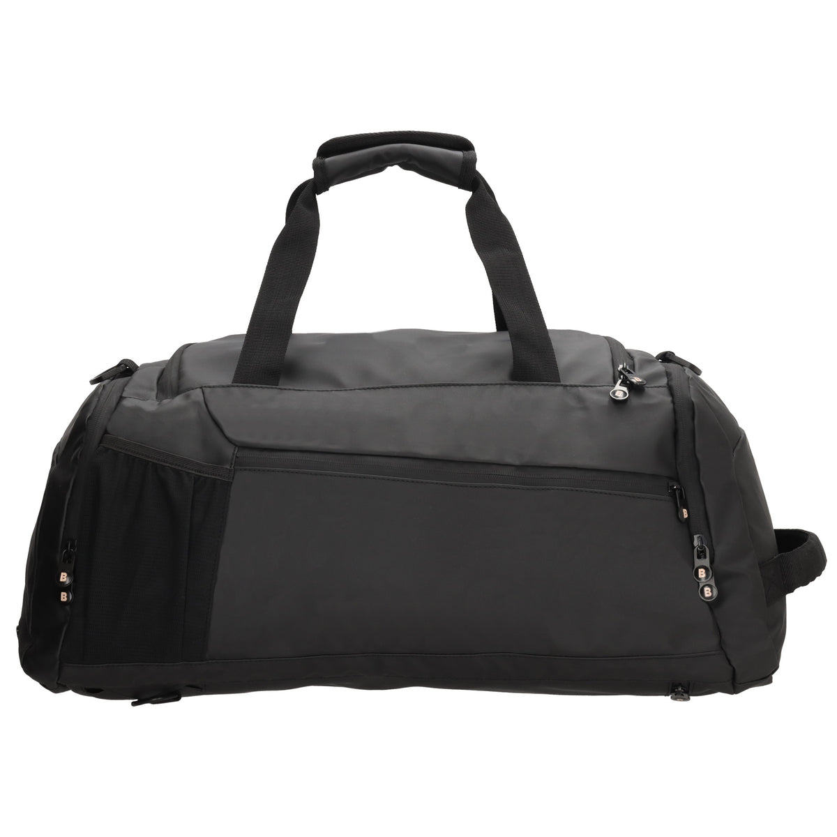 Reisetasche 62 x 27cm in Schwarz|Grau wasserabweisend - leder-accessoires.com
