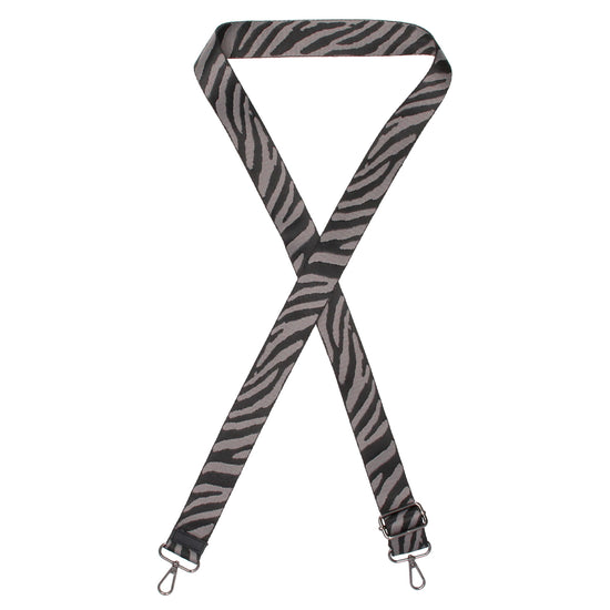 Taschenriemen 75x5cm Schwarz – Verstellbarer Schulterriemen mit Haken - leder-accessoires.com