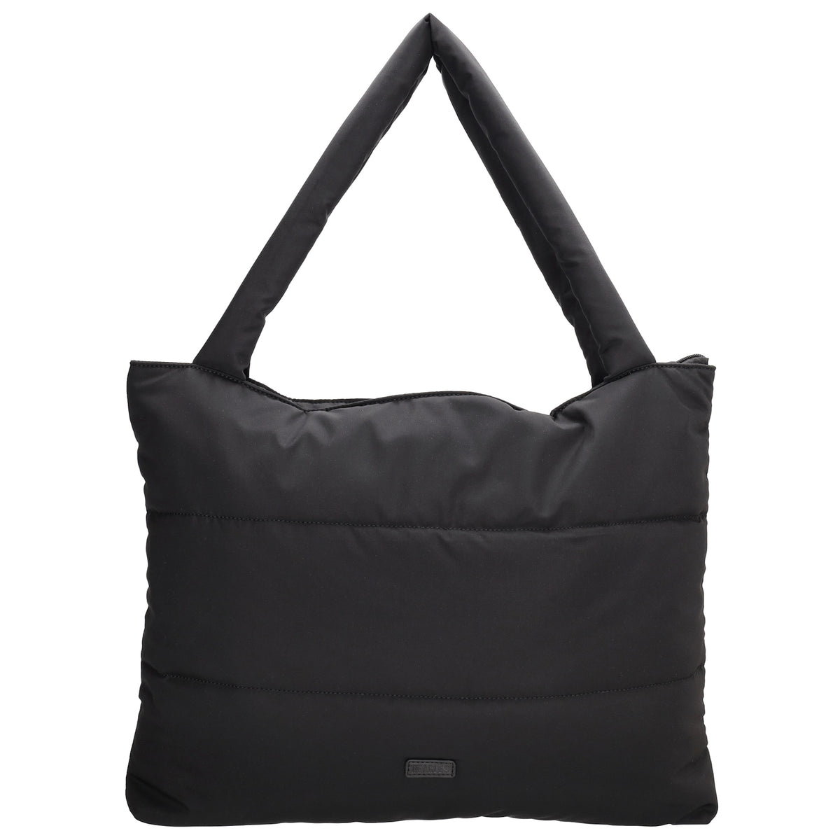 Shopper 55x40cm Schwarz aus Nylon|Polyester - leder-accessoires.com