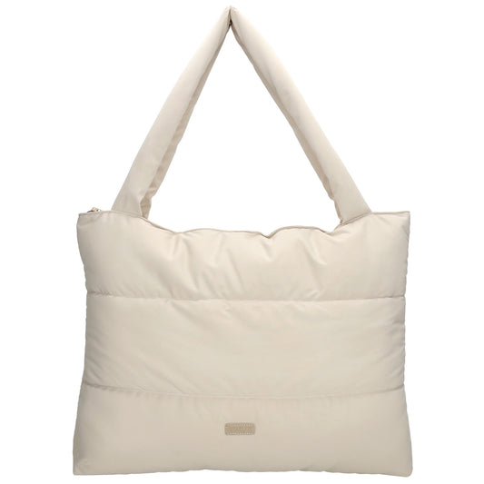 Shopper 55x40cm Natur aus Nylon|Polyester - leder-accessoires.com
